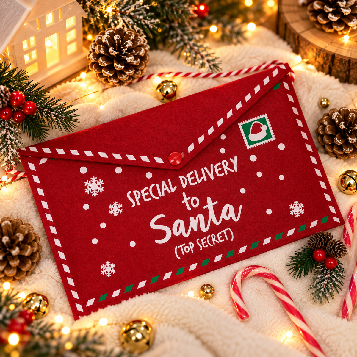 Enveloppe pour lettre au père-noël